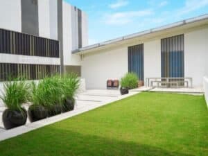 Render per la ristrutturazione di un giardino