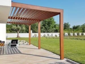 coperture pergolato in legno